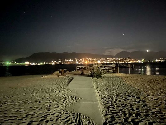 Jericho Beach Pier - Night